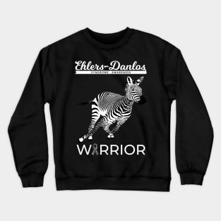 Ehlers Danlos Warrior Zebra Crewneck Sweatshirt